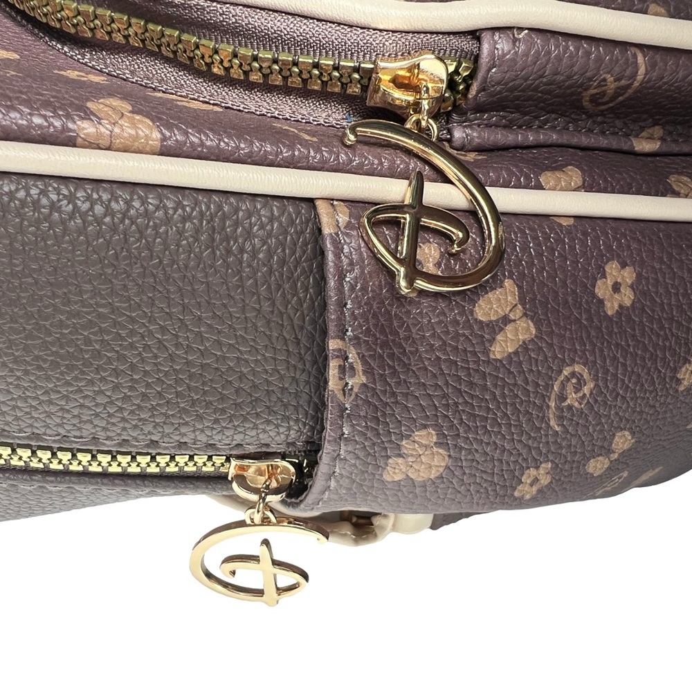 Disney x Primark Minnie Mouse Brown Monogram Backpack – NWT / Limited Edition - Picture 2 of 11